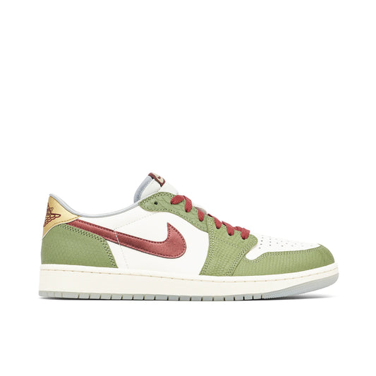 Jordan 1 Retro Low OG Year Of The Dragon (2024) by Jordan's in Shoes. Available at KershKicks for £147.00. A must-have for fans of Jordan's looking to elevate their style with this Shoes.