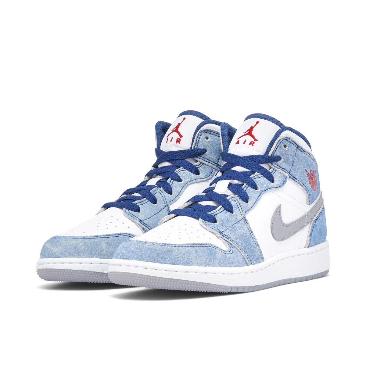 Jordan 1 Mid SE French Blue Light Steel (GS) by Jordan's from £88.00