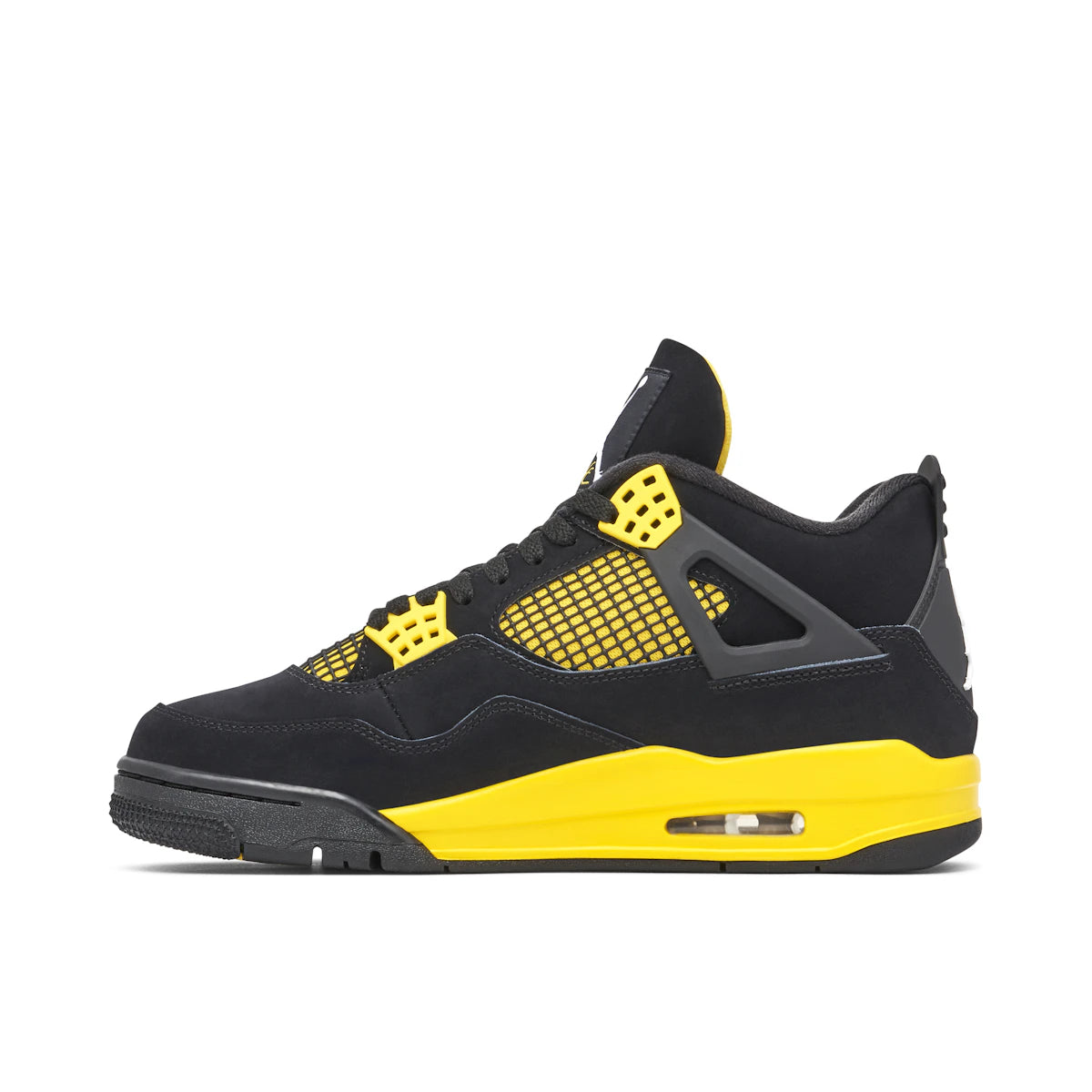 Jordan 4 Retro Thunder (2023) by Jordan's in Shoes. Available at KershKicks for £285.00. A must-have for fans of Jordan's looking to elevate their style with this Shoes.