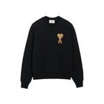 AMI Paris Ami De Coeur Patch Sweatshirt Black