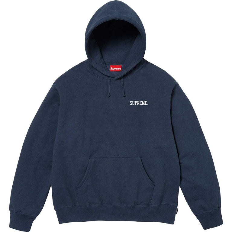 【美品】Supreme Box Logo Hoodie FW24 NAVY L Supreme Box Logo Hoodie (FW24) Navy – Sole System