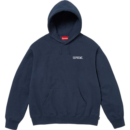 Supreme Anarchy Hooded Sweatshirt Navy
