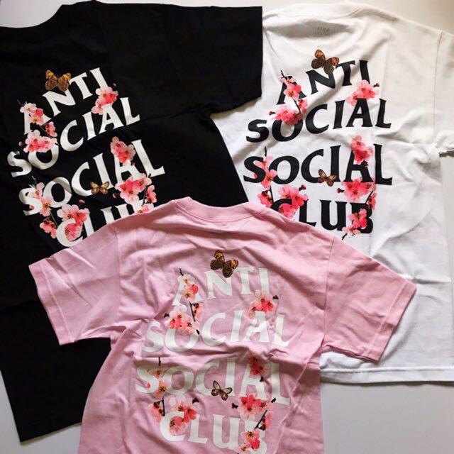 Anti Social Social Club Kkoch Tee - Pink by Anti Social Social Club in . Available at KershKicks for £80.00. A must-have for fans of Anti Social Social Club looking to elevate their style with this T-Shirt.