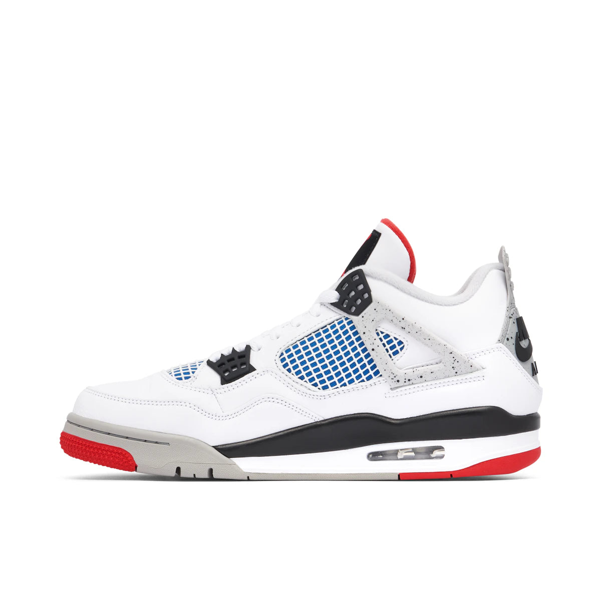 Jordan 4 Retro What The (2019) by Jordan's in Shoes. Available at KershKicks for £475.00. A must-have for fans of Jordan's looking to elevate their style with this Shoes.