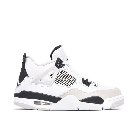 Jordan 4 Retro Military Black (GS) by Jordan's in Shoes. Available at KershKicks for £385.00. A must-have for fans of Jordan's looking to elevate their style with this Shoes.