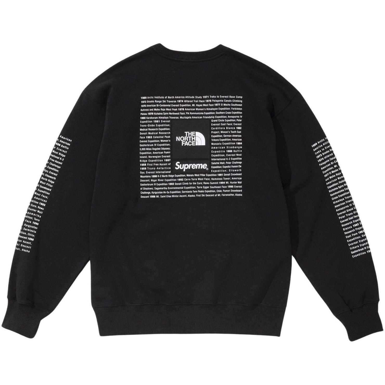 Supreme The North Face Crewneck Black by Supreme in . Available at KershKicks for £175.00. A must-have for fans of Supreme looking to elevate their style with this Crewneck.
