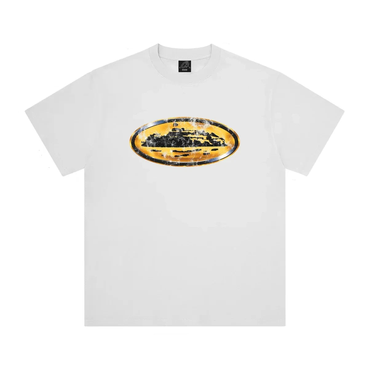 Corroded Island Tee White