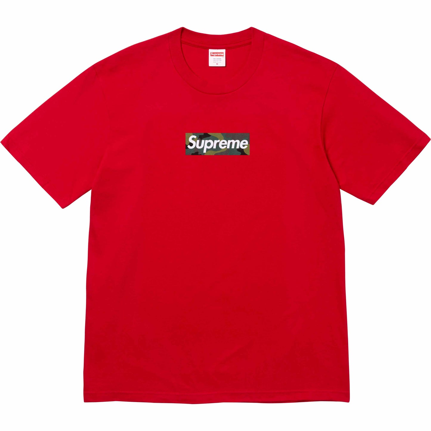 Supreme Box Logo Tee (FW23) Red by Supreme in Clothing. Available at KershKicks for £95.00. A must-have for fans of Supreme looking to elevate their style with this T-Shirt.