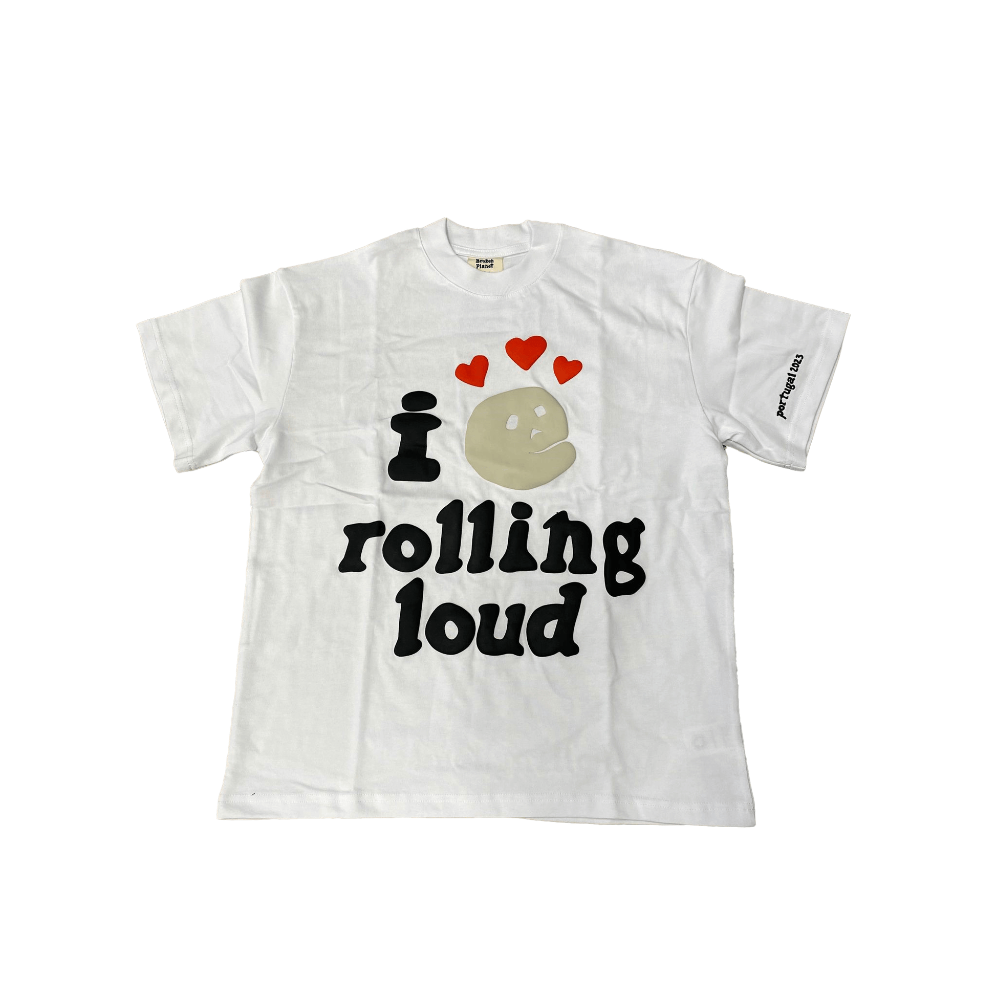 Broken Planet Market x Rolling Loud Portugal (2023) T-Shirt Snow White by Broken Planet Market in Clothing. Available at KershKicks for £175.00. A must-have for fans of Broken Planet Market looking to elevate their style with this T-Shirt.