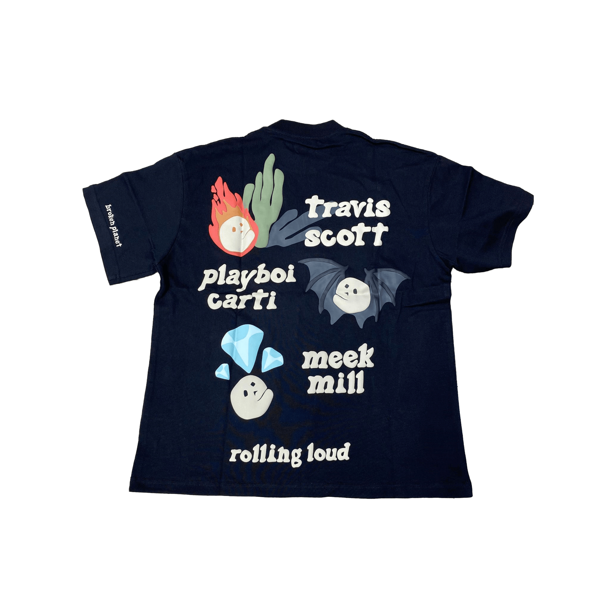 Broken Planet Market x Rolling Loud Portugal (2023) T-Shirt Midnight Black by Broken Planet Market in Clothing. Available at KershKicks for £175.00. A must-have for fans of Broken Planet Market looking to elevate their style with this T-Shirt.