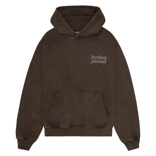 Broken Planet Basics Washed Mocha Hoodie