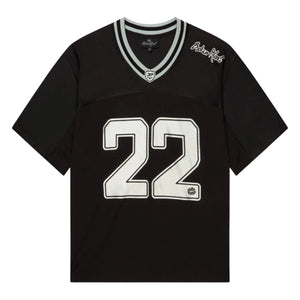 Broken Planet Football Jersey Black/Silver | Broken Planet Market