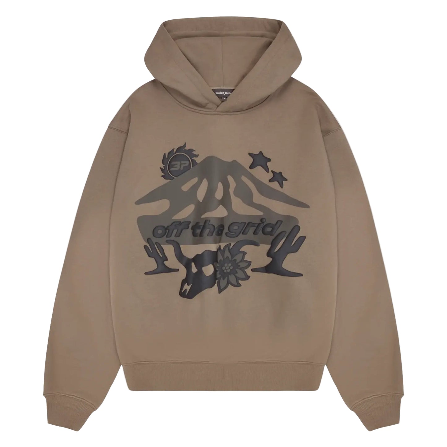 Broken Planet Market Off The Grid Hoodie Cinder Brown