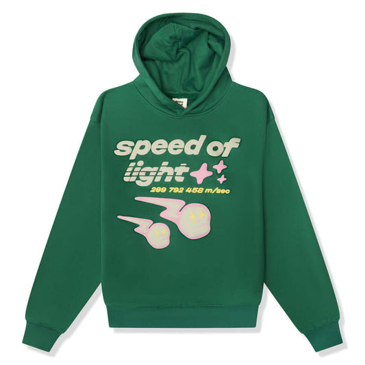 Broken Planet Market Speed Of Light Hoodie Malachite Green by Broken Planet Market in Uncategorized. Available at KershKicks for £170.00. A must-have for fans of Broken Planet Market looking to elevate their style with this Hoodie.