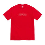 Supreme KAWS Chalk Logo Tee Red