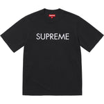 Supreme Capital S/S Top Black
