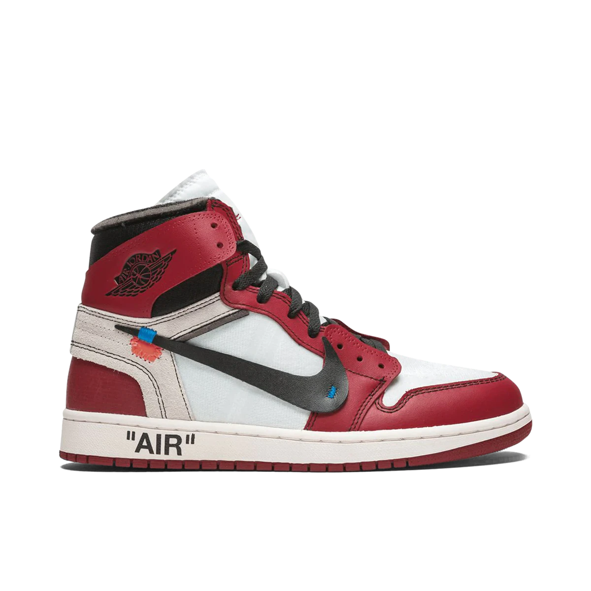 Jordan 1 Retro High Off-White Chicago by Jordan's in Shoes. Available at KershKicks for £8000.00. A must-have for fans of Jordan's looking to elevate their style with this Shoes.