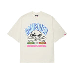 Broken Planet Game Over Tee Vanilla White