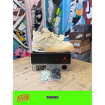 Jordan 4 Off White Sail UK7.5