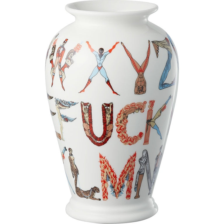 Supreme Alphabet Vase