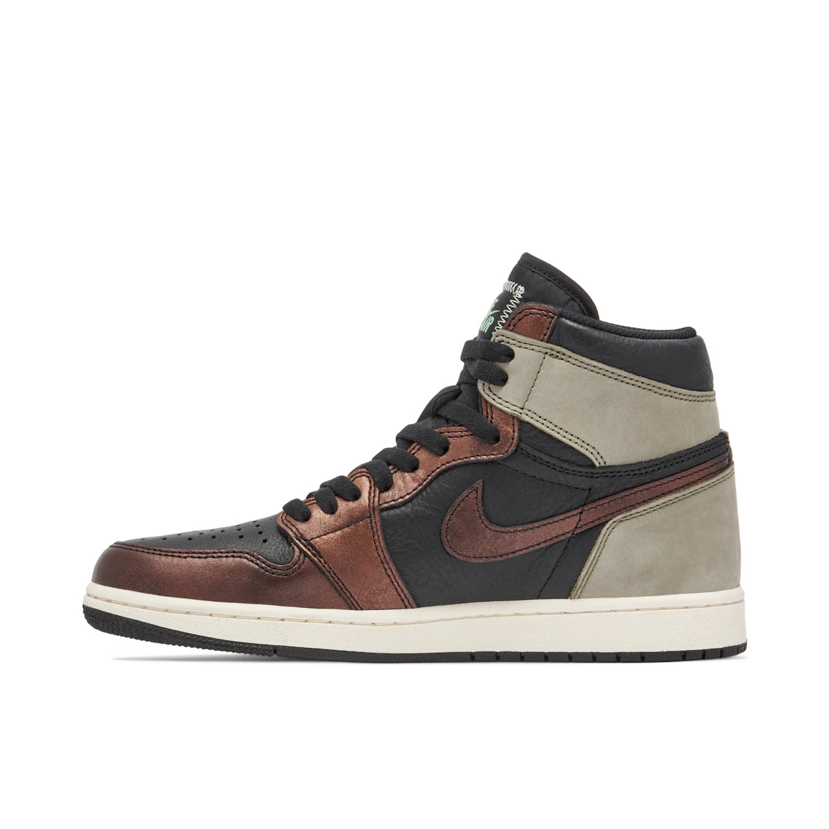Jordan 1 Retro High Patina by Jordan's in Shoes. Available at KershKicks for £215.00. A must-have for fans of Jordan's looking to elevate their style with this Shoes.