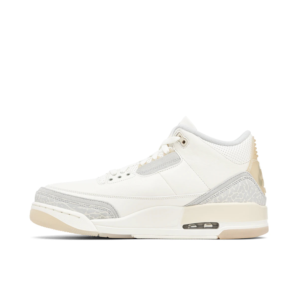 Jordan 3 Retro Craft Ivory by Jordan's in Shoes. Available at KershKicks for £275.00. A must-have for fans of Jordan's looking to elevate their style with this Shoes.