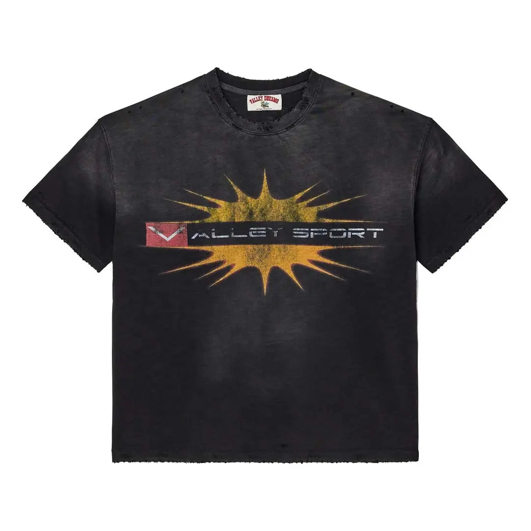 Vale Forever Sunshine Black Tee