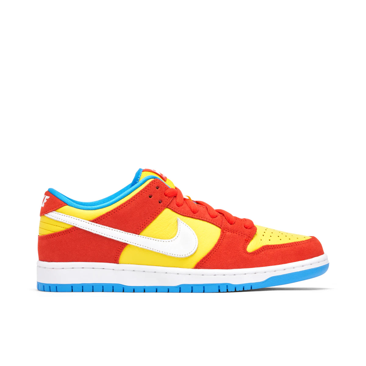 Nike SB Dunk Low Pro Bart Simpson by Nike in Shoes. Available at KershKicks for £200.00. A must-have for fans of Nike looking to elevate their style with this Shoes.