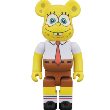 Bearbrick x Spongebob Squarepants 2018 Version 1000% Multi