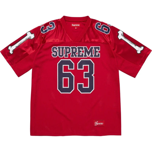 シャツ 25AW Supreme Bones Football Jersey XL Supreme Bones Football Jersey Red | Supreme | KershKicks