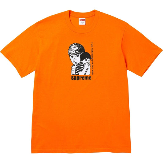 Supreme Freaking Out Tee Orange