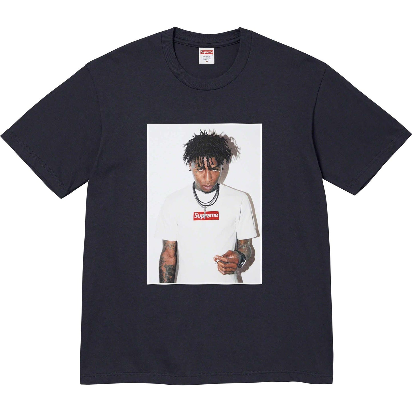 Supreme NBA Youngboy Tee Navy from Supreme