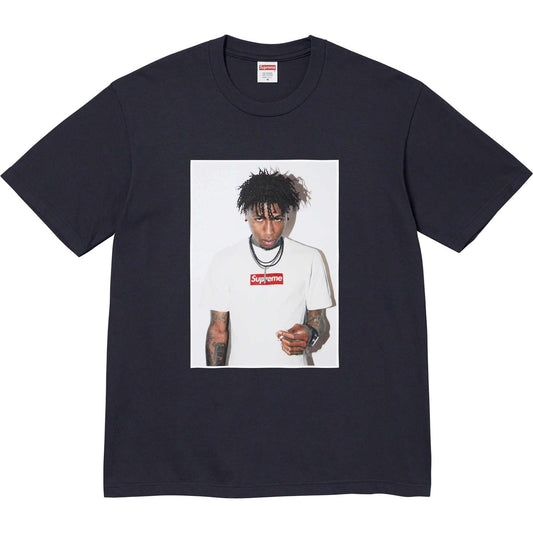 Supreme NBA Youngboy Tee Navy by Supreme in . Available at KershKicks for £95.00. A must-have for fans of Supreme looking to elevate their style with this T-Shirt.