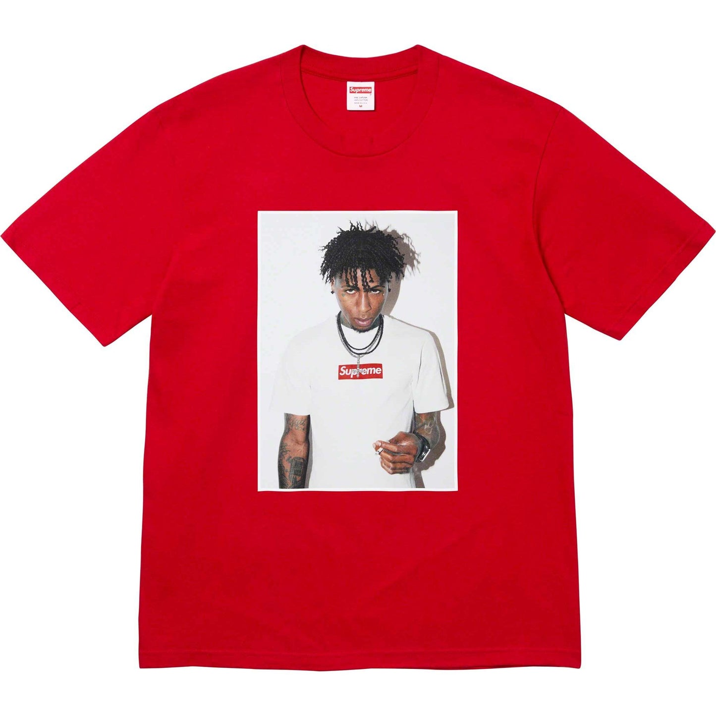 Supreme NBA Youngboy Tee Red by Supreme in . Available at KershKicks for £95.00. A must-have for fans of Supreme looking to elevate their style with this T-Shirt.