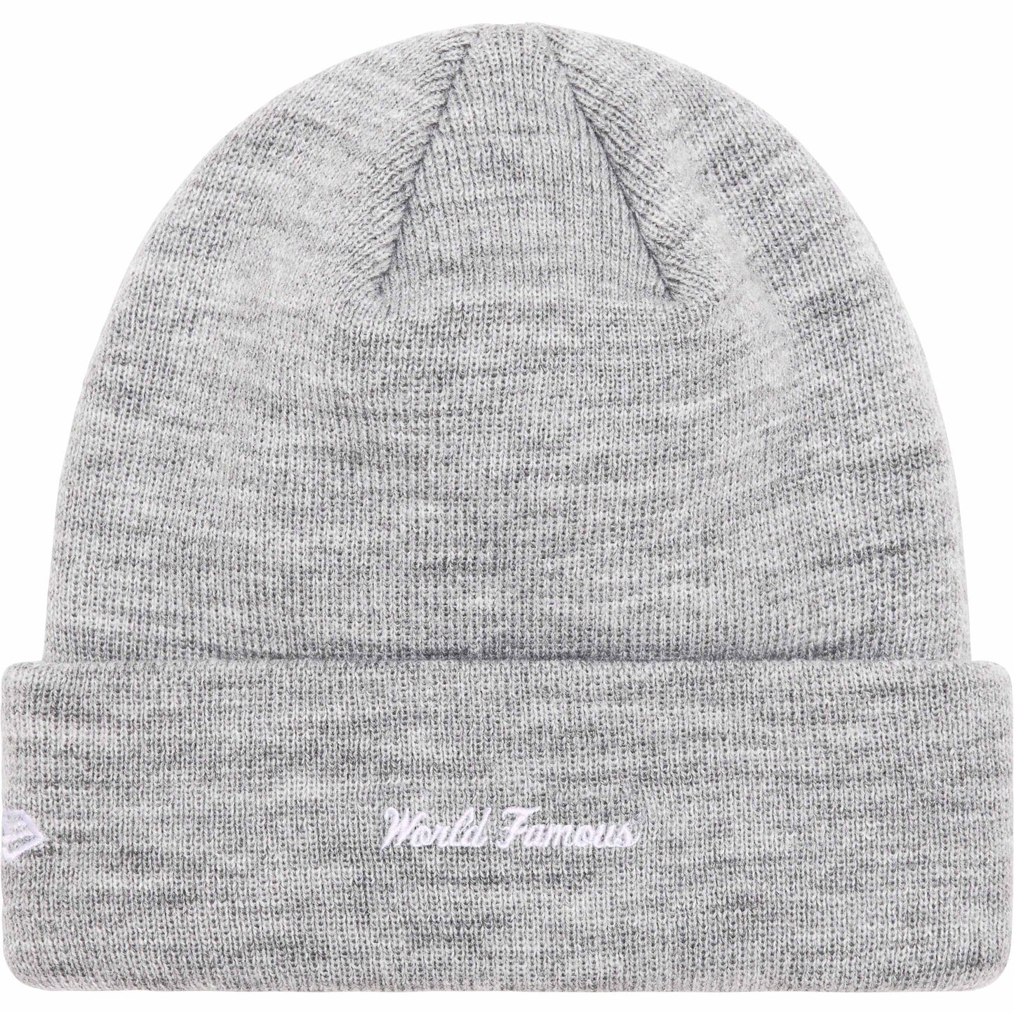 Supreme New Era Box Logo Beanie (FW23) Grey by Supreme in Hats. Available at KershKicks for £85.00. A must-have for fans of Supreme looking to elevate their style with this Hats.