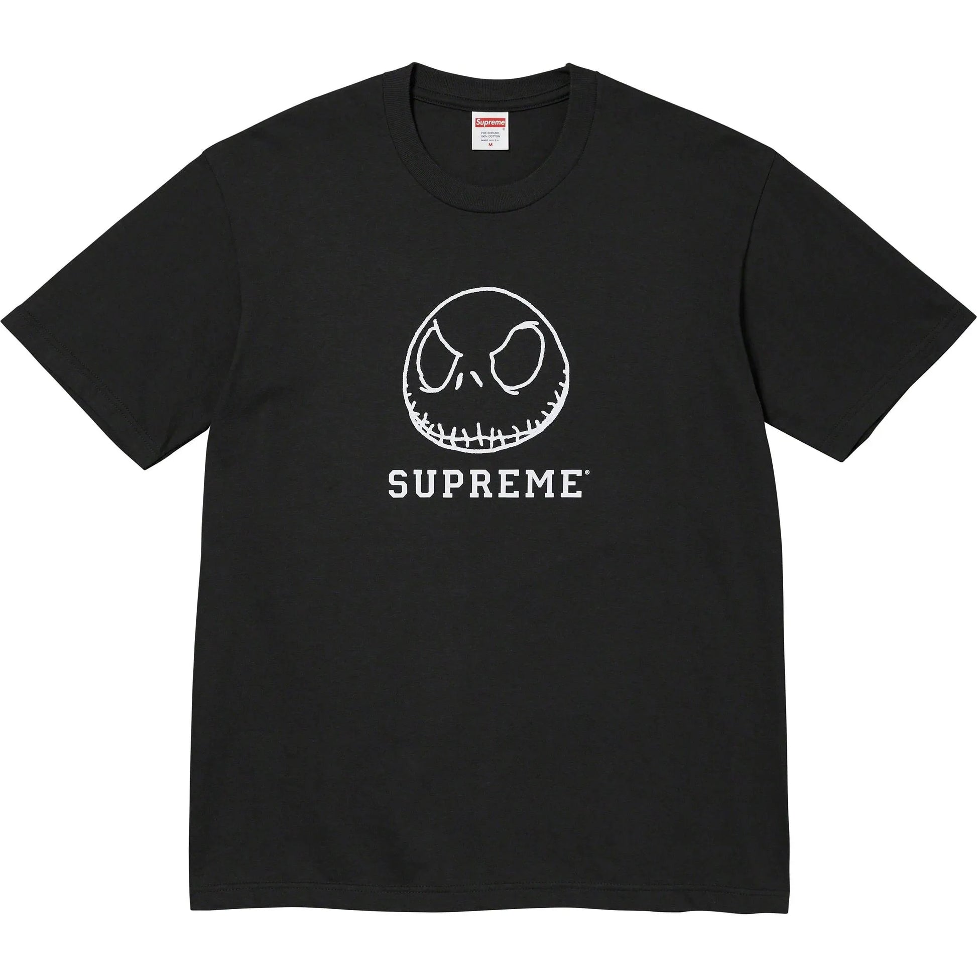 Supreme t shirt sales black and red