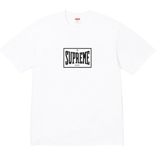 Buy Supreme Warm Up Tee White from KershKicks from £85.00