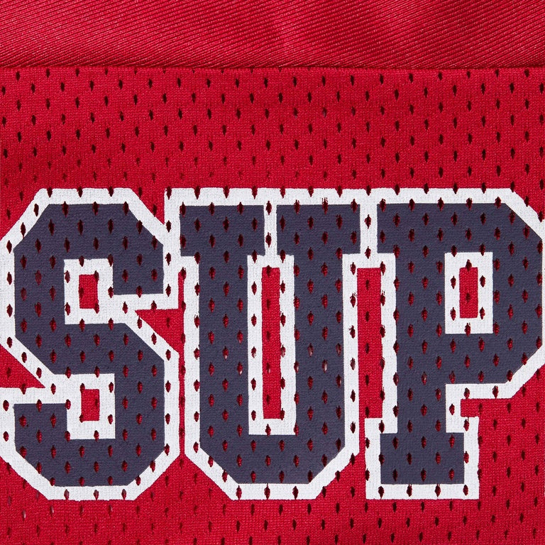 Supreme Bones Football Jersey Red