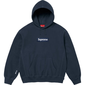 SUPREME × UNDERCOVER 15SS Box Logo スウェット Supreme Box Logo Hooded Sweatshirt Navy | Supreme | KershKicks