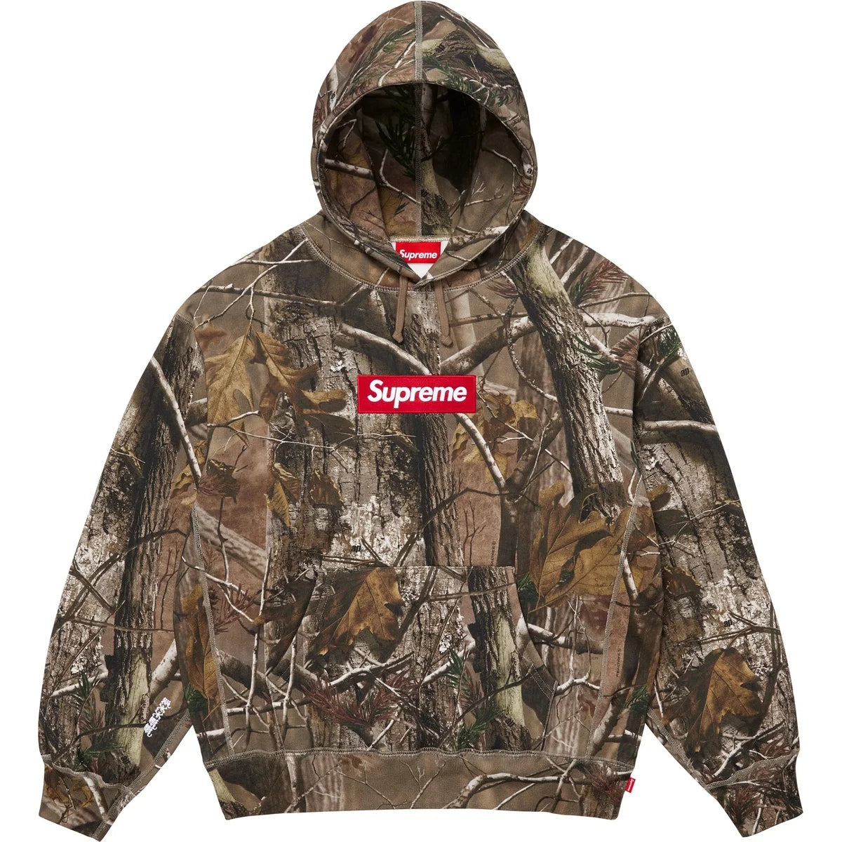 Supreme Box Logo Hooded Sweatshirt Real Tree AP Camo