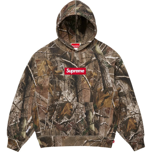 Supreme Box Logo Hooded Sweatshirt Real Tree AP Camo