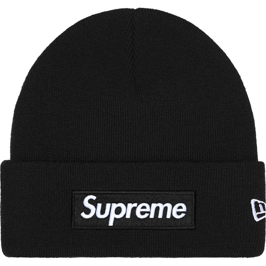 Supreme New Era Box Logo Beanie Black