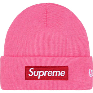 Supreme×New Era Box Logo Beanie ダスティーピンク Supreme New Era Box Logo Beanie Dusty Pink (FW24) | ResellZone