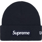Supreme New Era Box Logo Beanie Navy