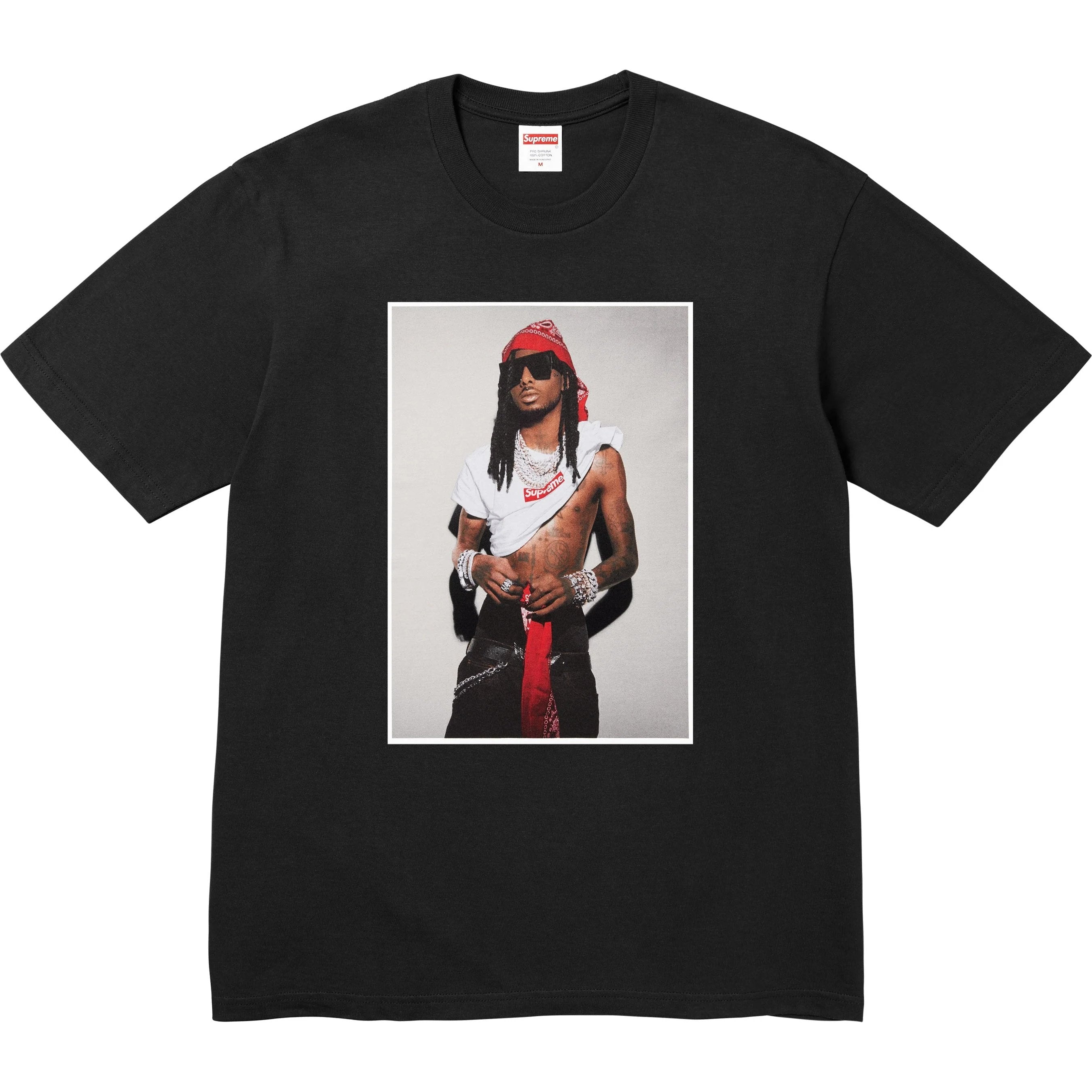 未使用 Supreme Playboi Carti Tee Black Buy Supreme Playboi Carti Tee 'Black' - FW25T50 BLACK | GOAT UK