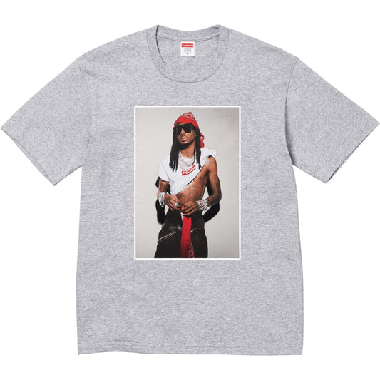 Supreme Playboi Carti Tee Heather Grey