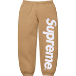 Supreme Satin Appliqué Sweatpant (FW25) Brown