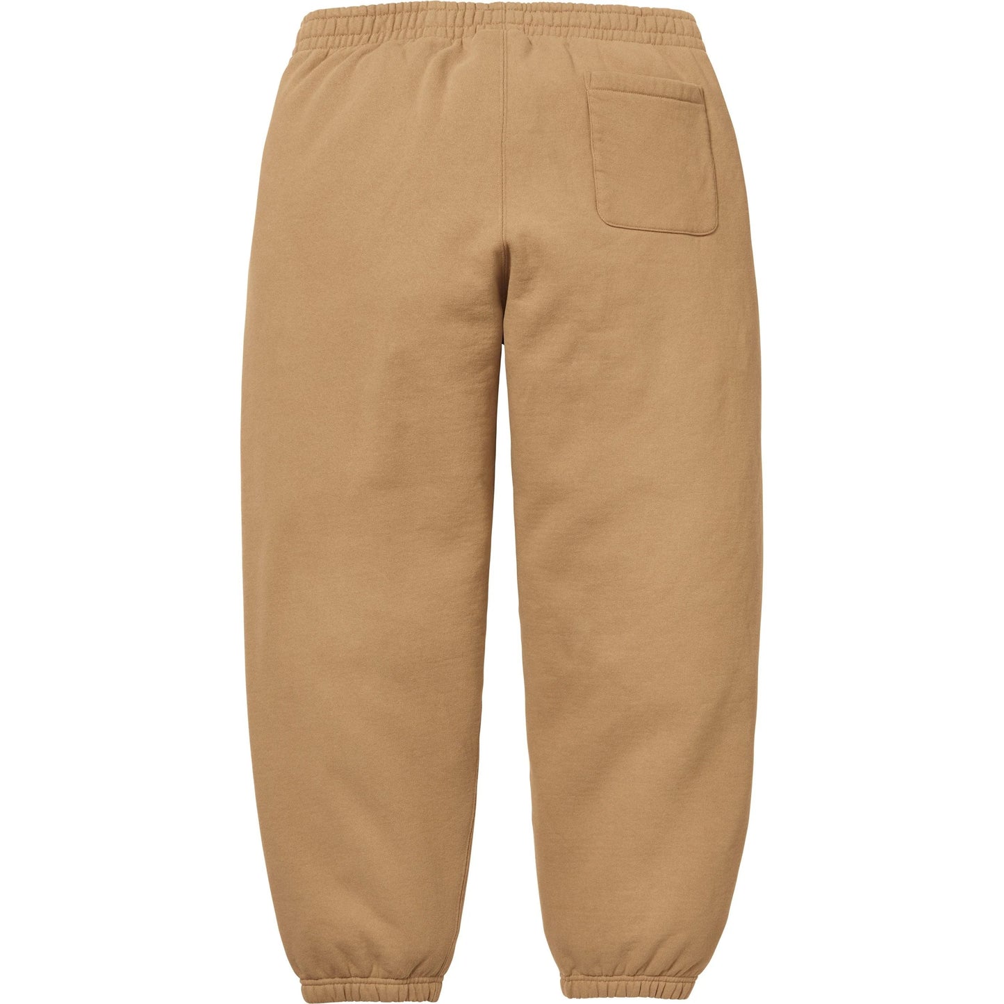 SUPREME SATIN APPLIQUÉ SWEATPANT LIGHT TAN