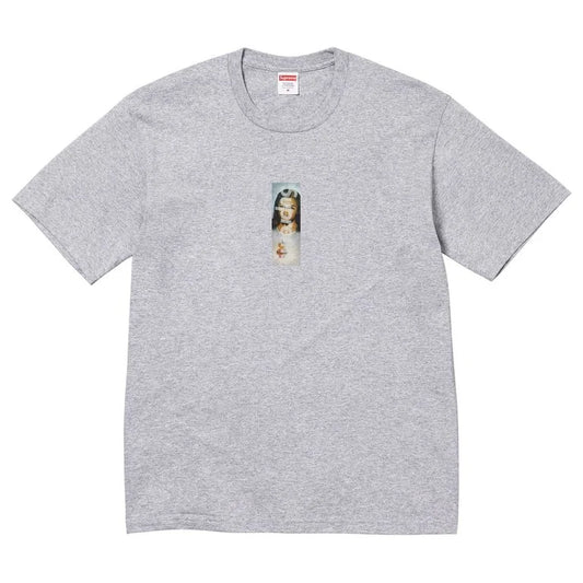 Prayer Card Box Logo Tee Grey