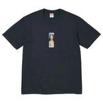Supreme Prayer Card Box Logo Tee Navy